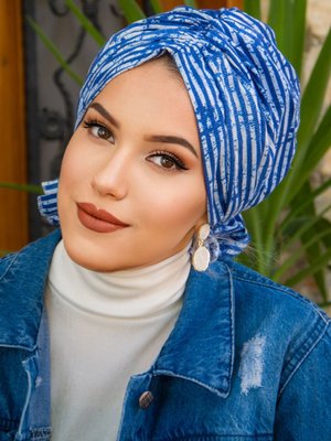 Kot Mavi Tokalı Bone