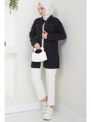 Siyah Klasik Kot Ceket Siyah Klasik Kot Ceket