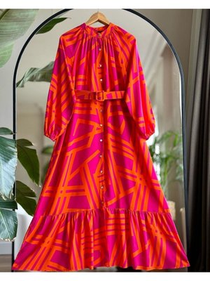 Tesettür Viskon Elbise Tesettür Viskon Elbise