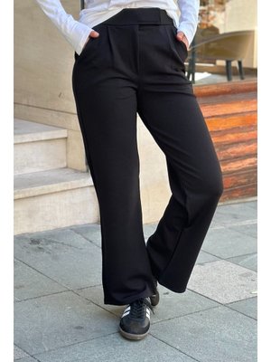 Kante Siyah Pantolon