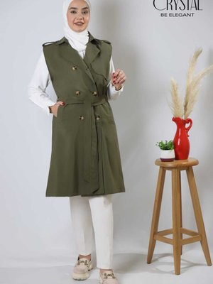 Kadın Medi Trenç Yelek