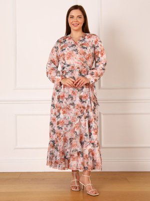 Somon Büyük Beden Elbise