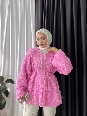 Özel Tasarım Flowers Ceket