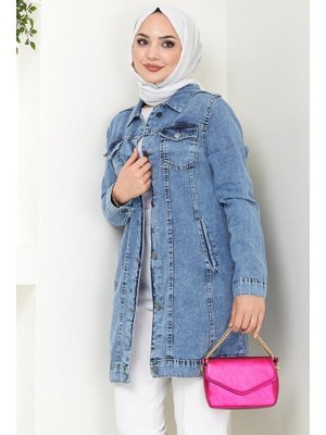 Mavi Klasik Kot Ceket Mavi Klasik Kot Ceket