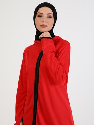 Çapraz Fermuarlı Quick Dry Eşofman Üstü