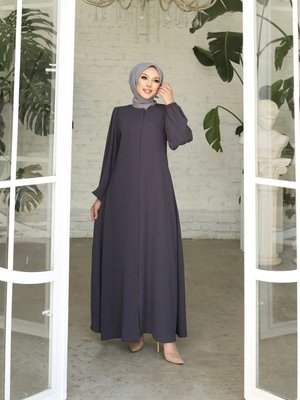 Medine İpeği Balon Kollu Mevlana Ferace