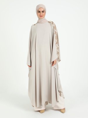 Taş Rengi Ferace Taş Rengi Ferace