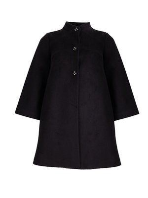 Hakim Yaka İşleme Detaylı Kaşe Kaban Hakim Yaka İşleme Detaylı Kaşe Kaban