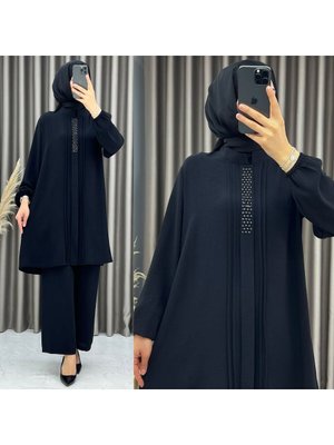 Taş Detaylı İkili Takım