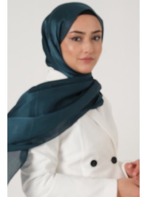 Açık Zümrüt Janjan Şal