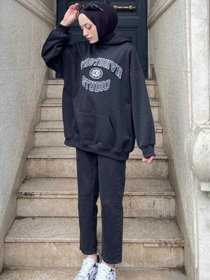 Wrstbhvr Baskılı Sweatshirt