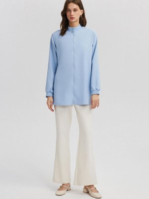 Fırfırlı İnce Krep Ceket