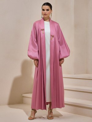 Pudra Taffeta Palm Abaya