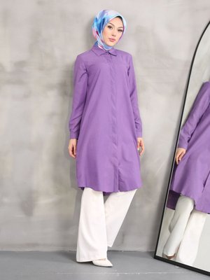 Uzun Gömlek Tunik Poplin Kumaş