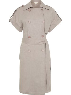 Apoletli Keten Yelek Apoletli Keten Yelek