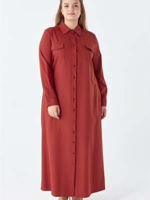 Düğmeli Kapaklı Kiremit Giy Çık Düğmeli Kapaklı Kiremit Giy Çık