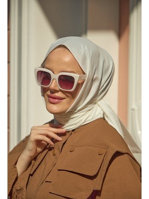 Diaz Ekru Krep Şal Diaz Ekru Krep Şal