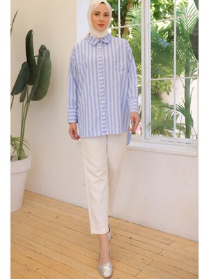 Mavi Çizgili Gömlek
