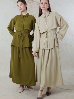 Krep Etek Takım Taş Krep Etek Takım Taş