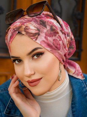 Açık Pudra Çapraz Bantlı Bone