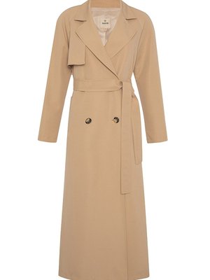 Kruvaze Kapama Uzun Trençkot Kruvaze Kapama Uzun Trençkot