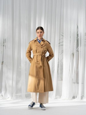 Klasik Trençkot Camel