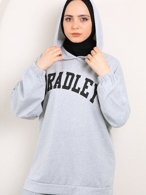 Bradley Baskılı Sweat Gri Bradley Baskılı Sweat Gri