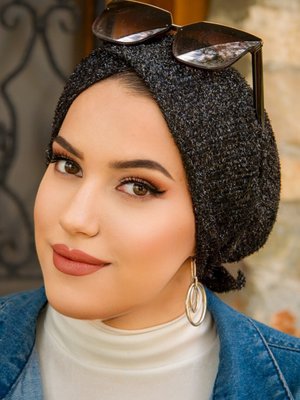 Siyah Hazır Türban