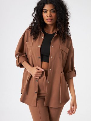 Gömlek İnce Dalgıc Kumaş Ceket Tarzı