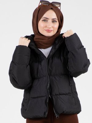 Belboy Şişme Mont Siyah Belboy Şişme Mont Siyah