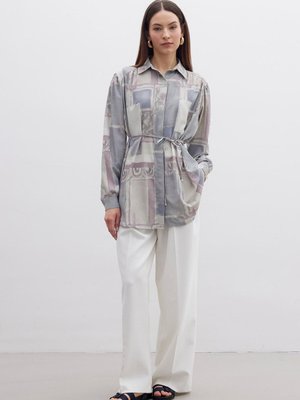 Desenli Gömlek Rustıc