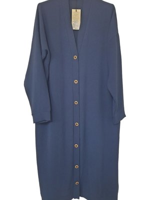 Ayrobin Kumaş Düğmeli Hırka