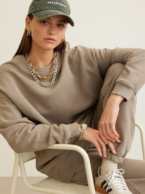 Premıum Sweatshırt Vizon