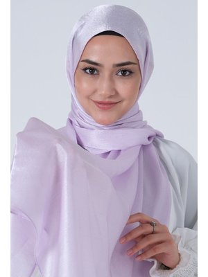 Açık Lila Janjan Şal
