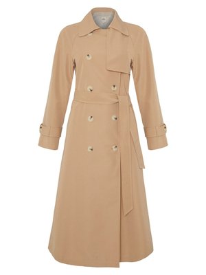 Rüzgarlık Detaylı Kruvaze Kapama Trençkot Rüzgarlık Detaylı Kruvaze Kapama Trençkot