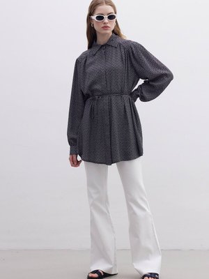 Viskon Retro Tarz Gömlek Frank