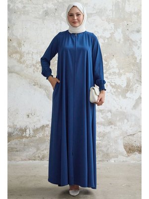 Medine İpeği Mevlana İndigo Ferace Medine İpeği Mevlana İndigo Ferace