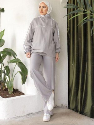 İkili Eşofman Takımı Gri