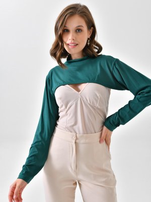 Orman Yeşili Balıkçı Parmaklı Boyunluklu Kolluk Orman Yeşili Balıkçı Parmaklı Boyunluklu Kolluk