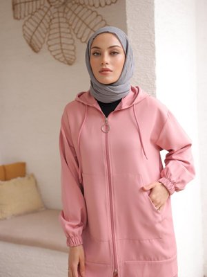 Kanguru Cepli İthal Double Kumaş Kapüşonlu İkili Eşofman Takımı