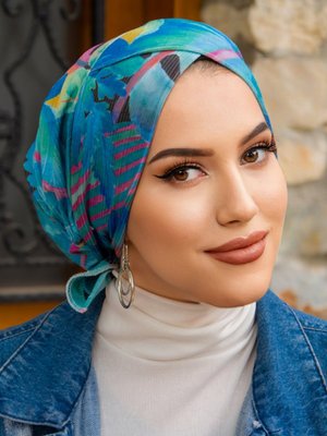 Yeşil Çapraz Bantlı Bone