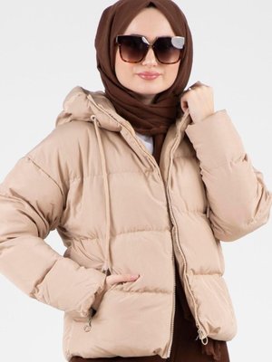 Belboy Şişme Mont Bej Belboy Şişme Mont Bej
