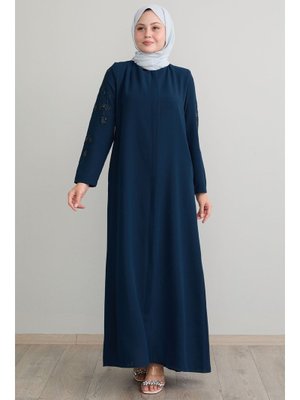 Kolları Yaprak İncili İndigo Ferace Kolları Yaprak İncili İndigo Ferace