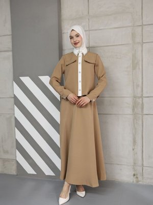 Dabıl Beyoğlu Detaylı Etekli Takım Dabıl Beyoğlu Detaylı Etekli Takım