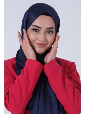 Açık Lacivert Janjan Şal