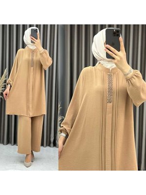 Taş Detaylı İkili Takım