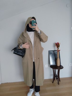 Oversize Model Trençkot