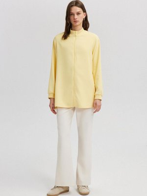 Fırfırlı İnce Krep Ceket