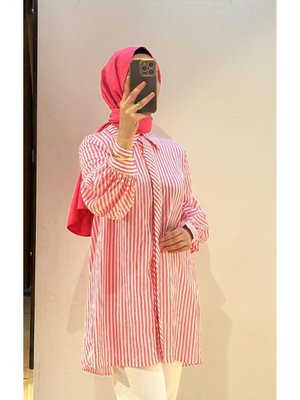 Bolan Kol Cizgili Gömlek