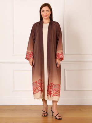 Kahverengi Büyük Beden Takım